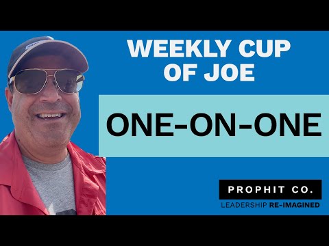 One-on-one Time is Essential | WCOJ